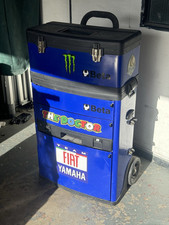 Valentino Rossi Rare Genuine Beta Factory Yamaha Moto GP Tool Trolley 