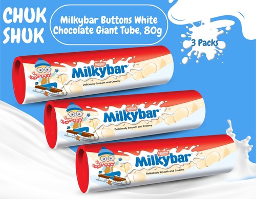 Milkybar buttons white - buttons,