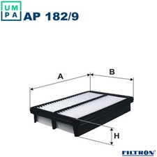 AIR FILTER AP 182/9 FOR