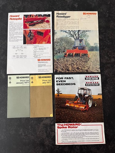 Vintage howard leaflets - vintage,