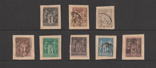 French stamps thin - french,