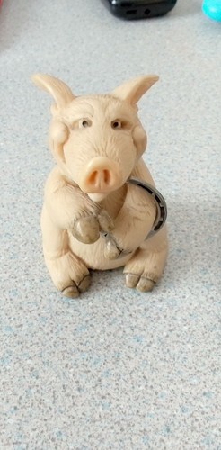Piggin good luck pig with - good,
