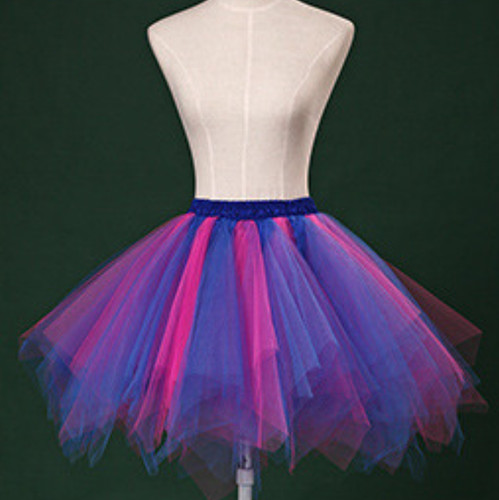 Multi color princess tutu lace - multi,