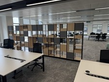 Office Shelving Units as Dual-Purpose Dividers - Home - Restaurant - Bar - Cafe