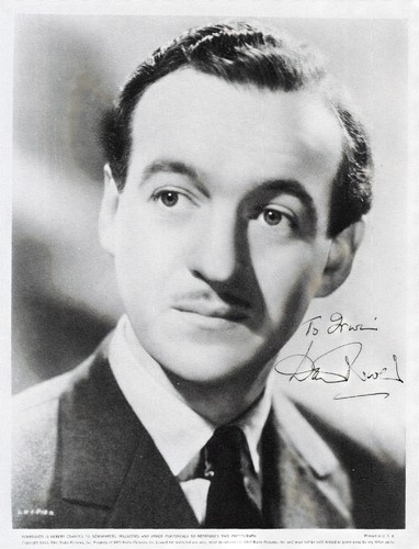 David niven signed photograph - niven,