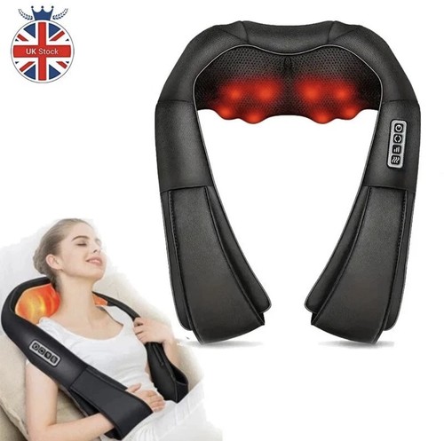 Neck shoulder massager - neck, heated