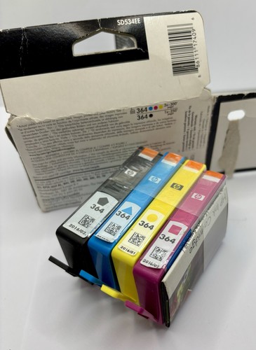 Genuine 364 black cyan - genuine, hp