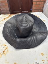 Black H&M Canvas Summer Hat