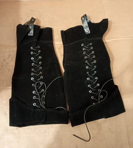 Black gothic arm bracer pair - gothic,