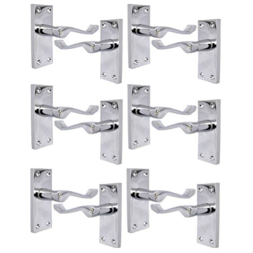 Modern victorian scroll chrome - victorian,