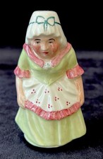 Artone Pottery Vintage Ceramic Dickens’s Series Figurine “Mrs Fezziwig” 4.5”