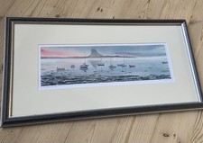 Lindisfarne print Misty dawn