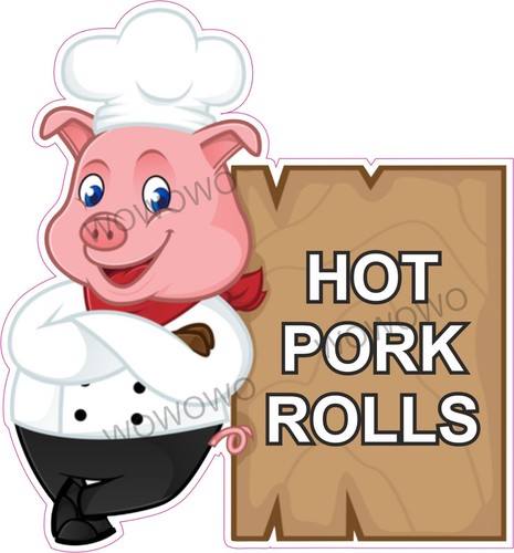 Catering van sticker hot - sticker,