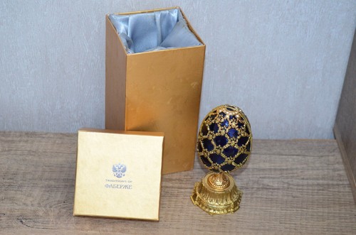 Traditions faberge egg blue - of,