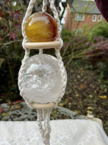 Crystal ball holder - ball, for