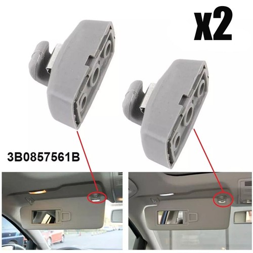 Sun visor hook - hook, clip