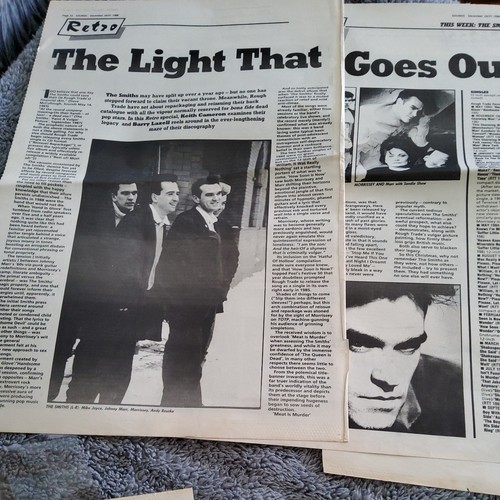 The smiths morrissey page - smiths,