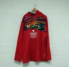 Samurai Sportswear Rugby Leicester Tigers Hoodie Red - Size 5XL