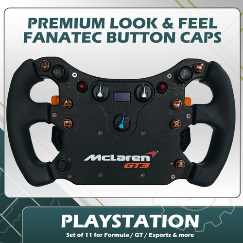 Outlined gloss fanatec button - gloss,