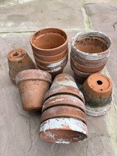 Vintage  Terracotta Pots X 15