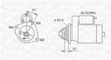 Starter for UAZ RENAULT TRUCKS