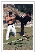 BOLO YEUNG & BRUCE LEE Signed Autograph PHOTO Gift Print ENTER THE DRAGON