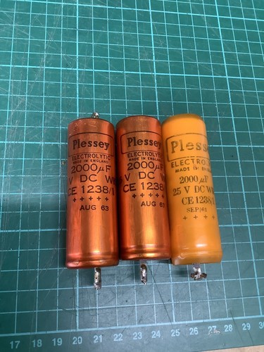 Vintage plessey capacitor - plessey,