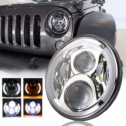 Dot led halo headlights e - 7",