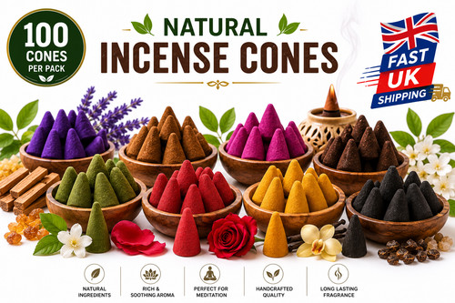 Incense cones x100 genuine - x100,