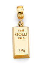 14K Solid Yellow Gold Mini