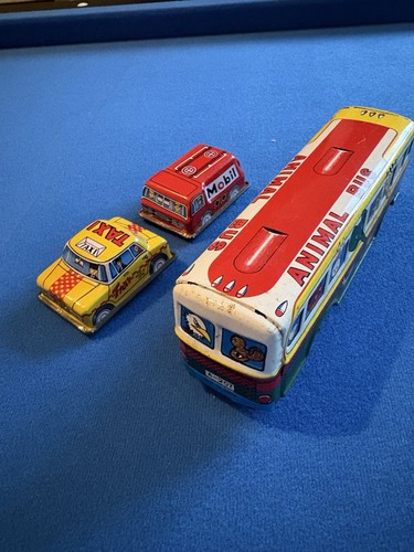 Vintage tin litho toy lot - vintage,