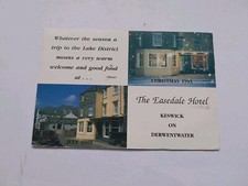 The Easedale Hotel Keswick on Derwentwater 1995 Advertising Card