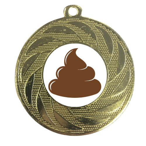 Loser medal rude booby prize - rude,