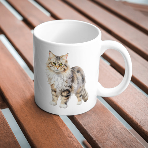 Kurilian bobtail cat 11oz - bobtail,