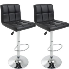 Set of 2 PU Leather Adjustable