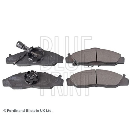 Blue print front brake pad - blue,