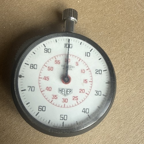 Vintage heuer stopwatch pre - heuer,