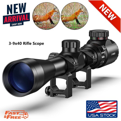 9x40mm rifle scope g - 3-9x40mm, r/g
