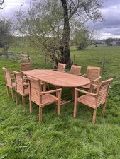 Luxury 8 Seater Teak Garden
