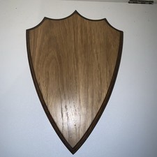 Solid  Oak Wooden Trophy