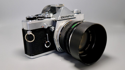 Olympus 35mm film - om-1n,