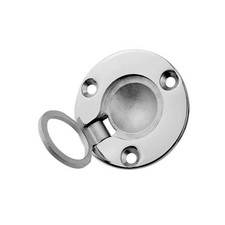 50*50mm Round Floor Handle Floor Catch for Yacht RV Marine Floor Hatch