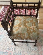 Antique Bobbin- Corner Chair