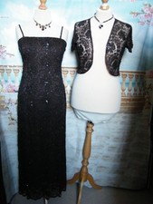 Evening Dress 14 & Shrug 12