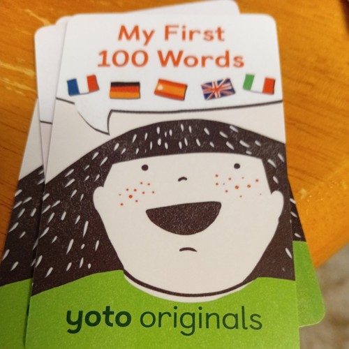 First 100 words - my, yoto