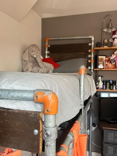 Industrial loft bed - industrial,