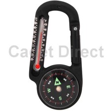 Rothco Carabiner Compass Thermometer