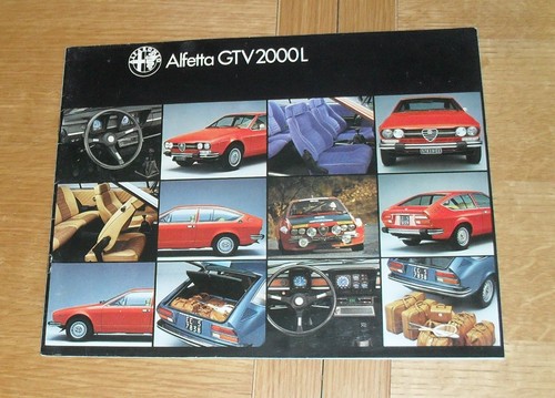 Alfa romeo alfetta gtv 2000l - alfa,