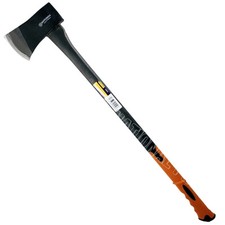 4LB AXE FGB HANDLE WOOD FIBREGLASS MAUL LOG SHAFT CUTTING CHOP CHOPPER TREE NEW