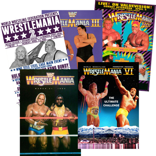Job lot vintage wrestling - job,